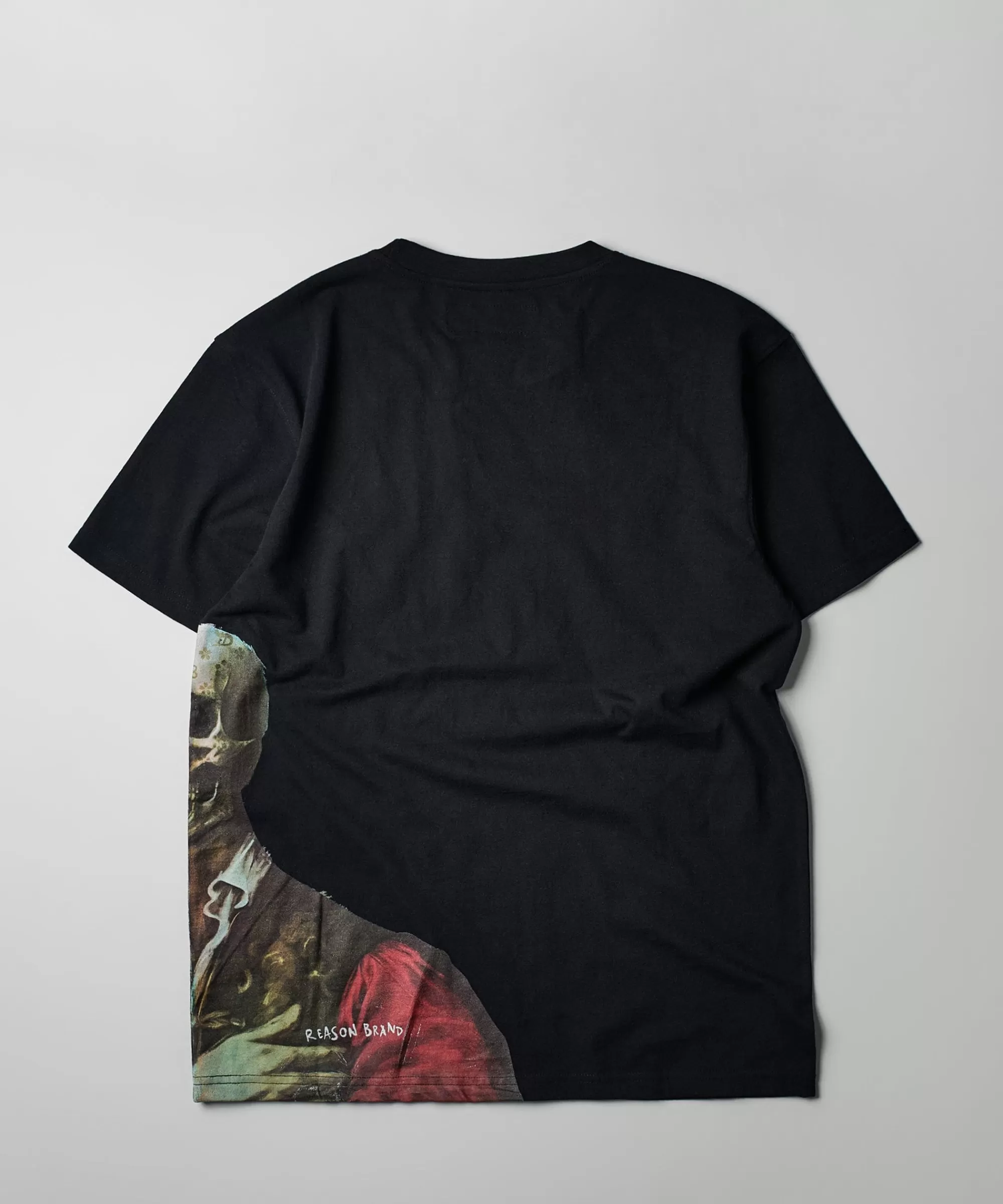 Shop Art Is Not A Crime Oversized Short Sleeve Tee - Black Oversized Tees | Graphic Tees