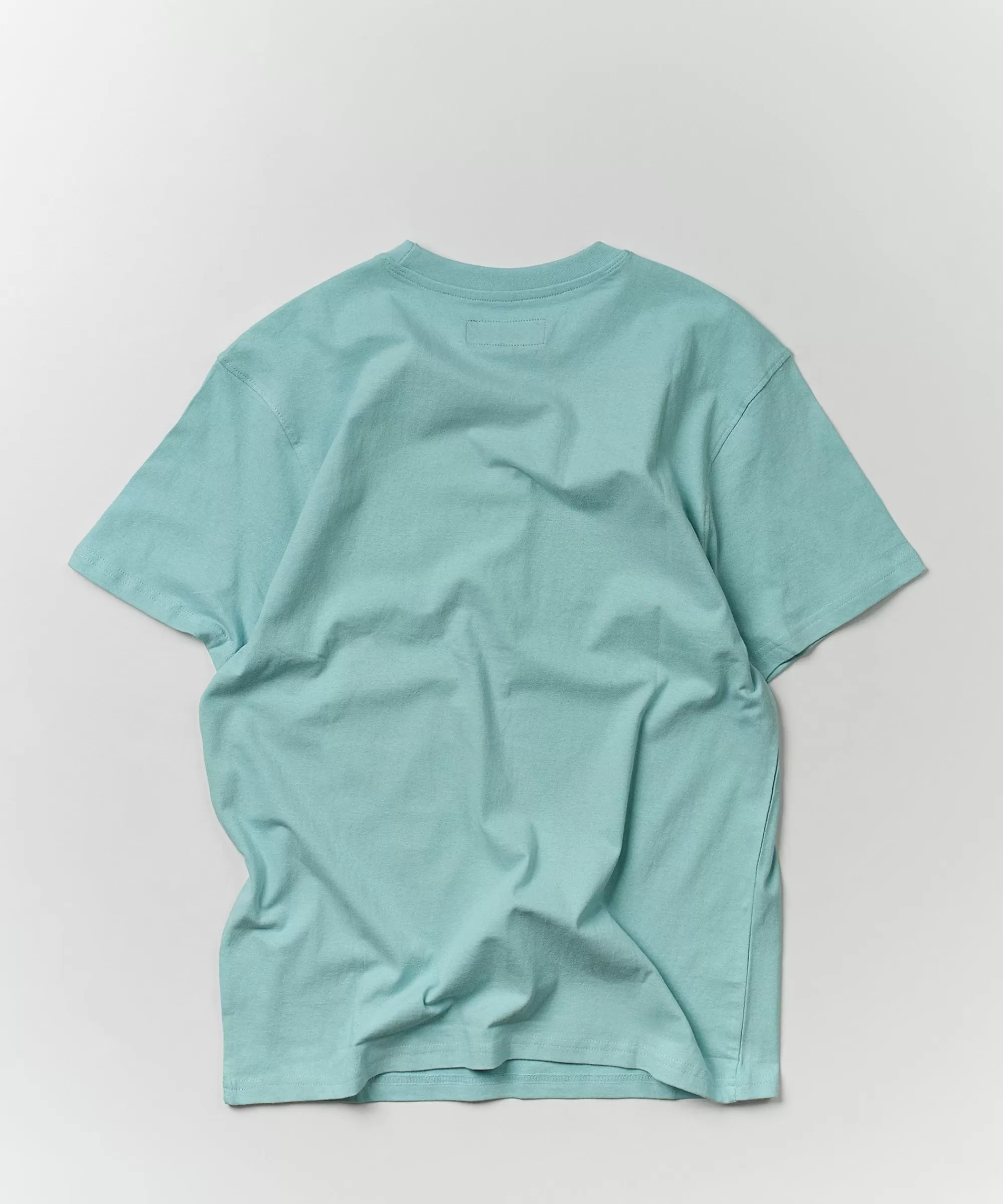 Sale Love All Glitter Print Short Sleeve Tee - Light Blue Graphic Tees