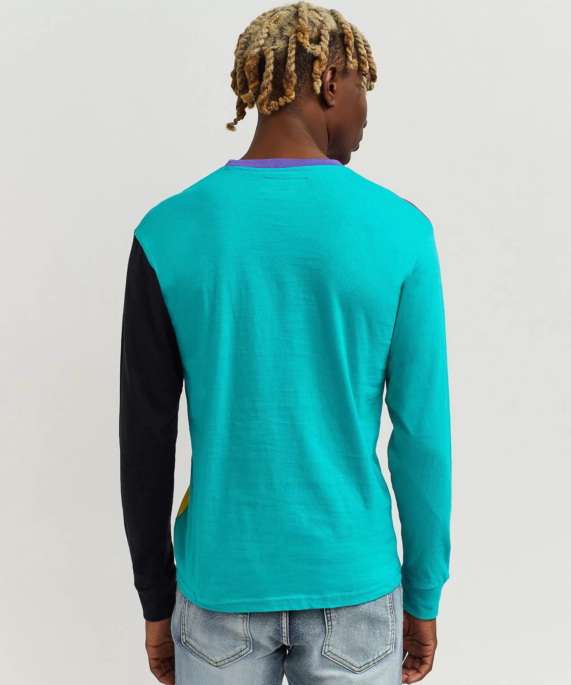Clearance Nolan Color Block Long Sleeve Tee Long Sleeve Tees | Graphic Tees