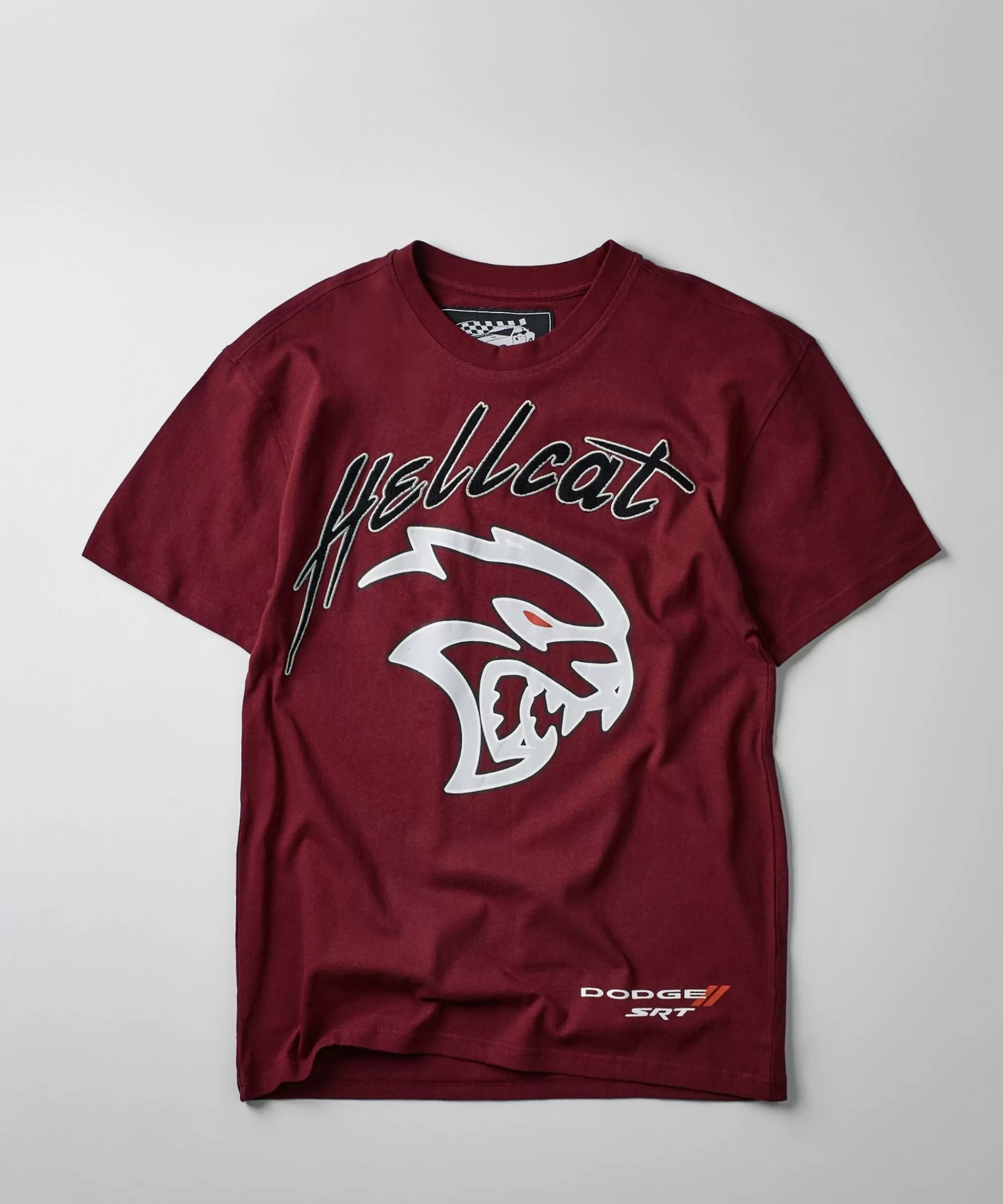Store Plus Size Hellcat Short Sleeve Tee - Burgundy Graphic Tees