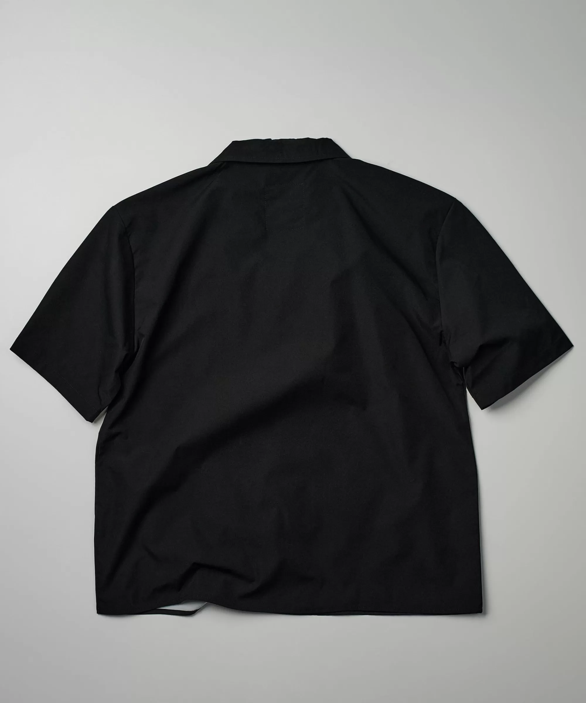 Sale Scarface Tony Montana Short Sleeve Shirt Box Fit - Black Button Downs