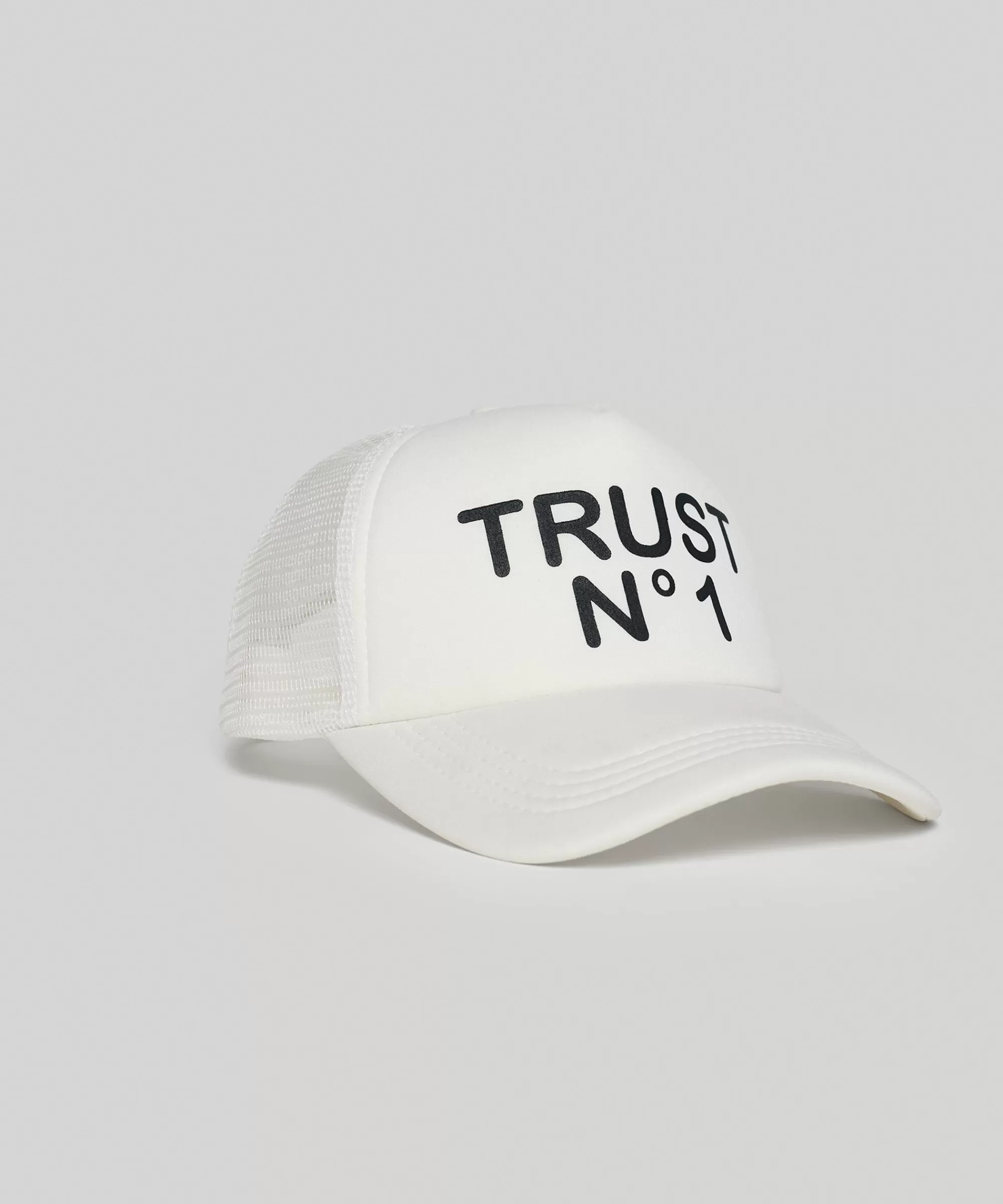 Sale Trust No1 Print Trucker Hat - White Hats