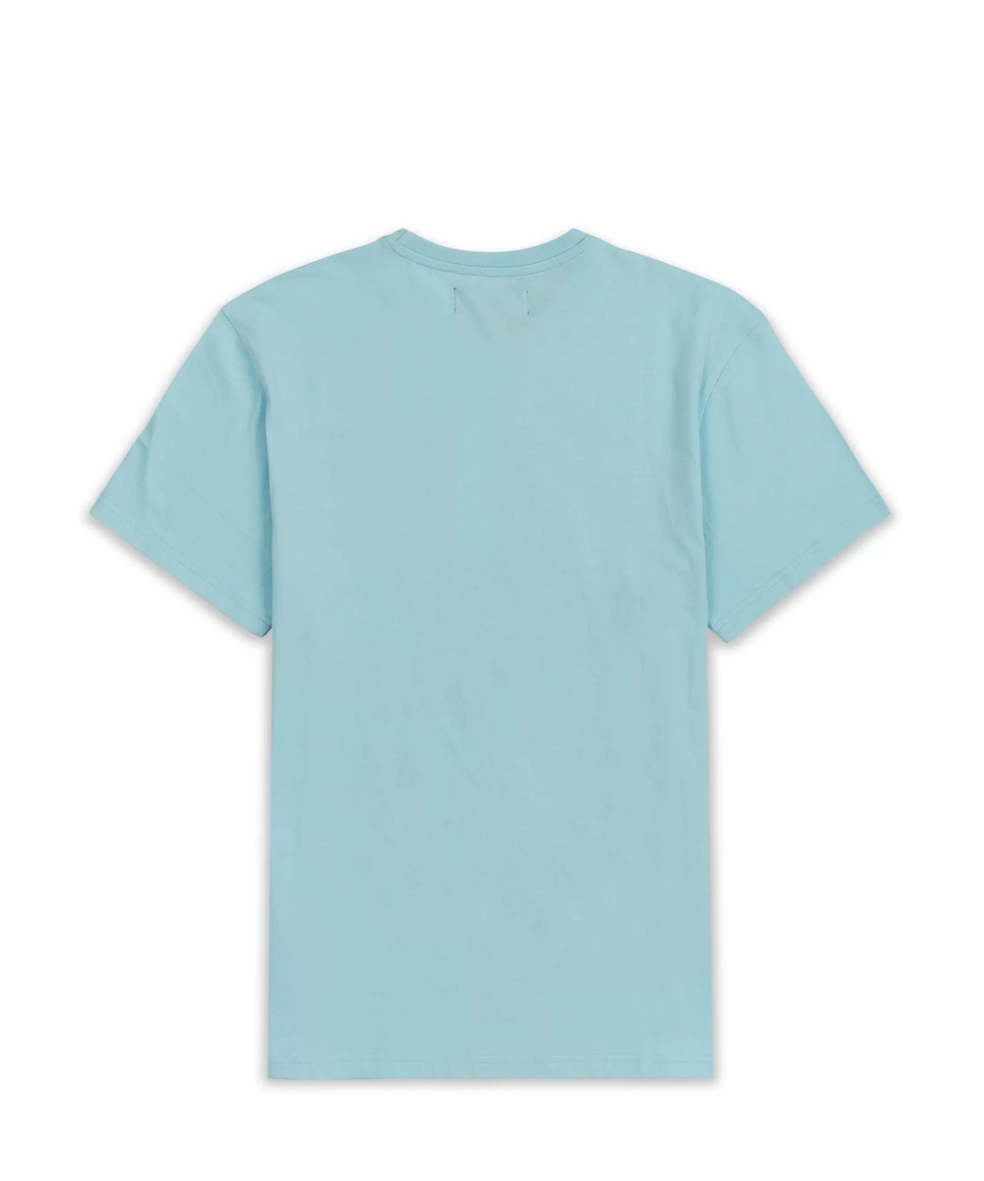 Fashion Wild Ones Short Sleeve Graphic Print Tee - Light Blue Graphic Tees